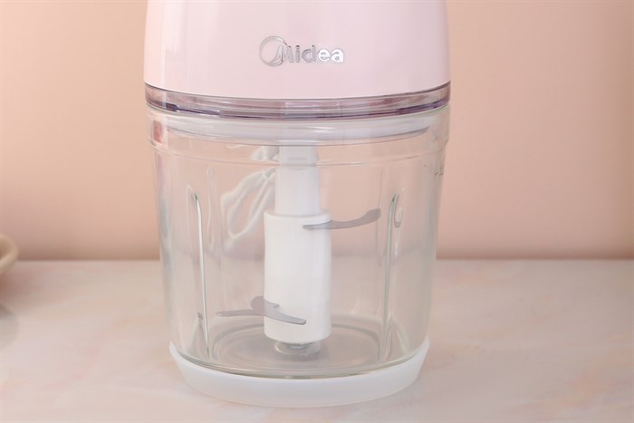 Máy xay thịt mini Midea MJ-BC200G 200W 0.6 lít Màu Hồng