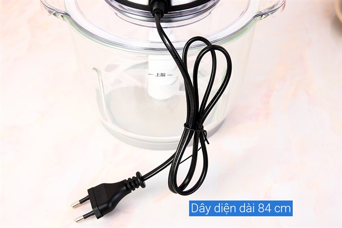 Máy xay thịt đa năng Midea MJ-BC300GS 300W 2 lít Màu Bạc