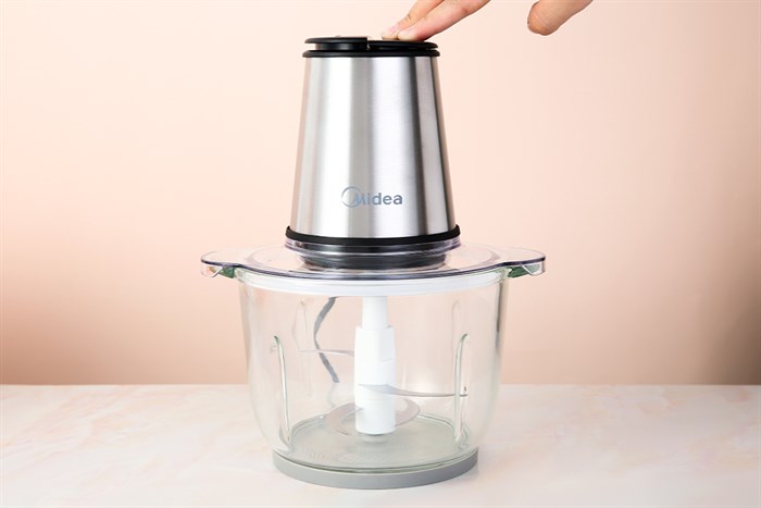 Máy xay thịt đa năng Midea MJ-BC300GS 300W 2 lít Màu Bạc