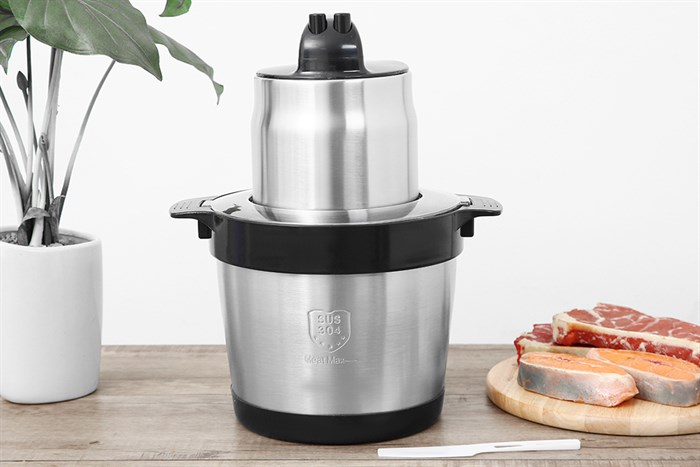 Máy xay thịt đa năng Mishio MK-279 1200W 6 lít Màu Trắng - Đen