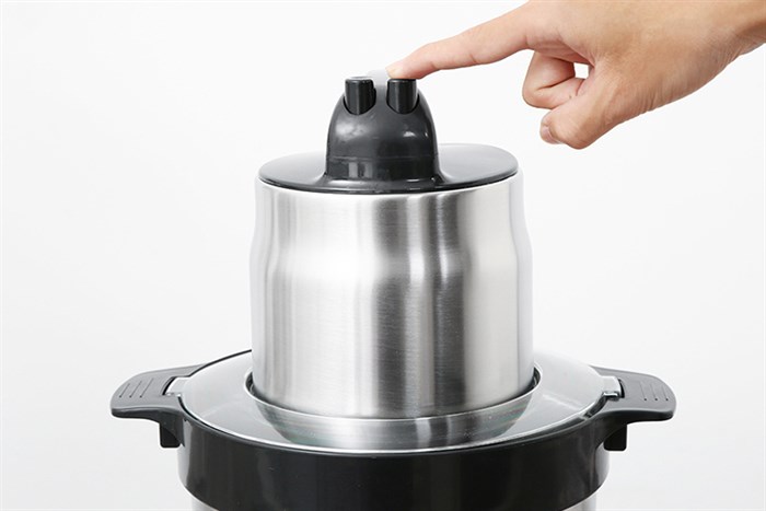 Máy xay thịt đa năng Mishio MK-279 1200W 6 lít Màu Trắng - Đen