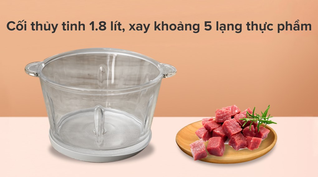 Máy xay thịt đa năng AVA HF-22B 300W 1.8 lít