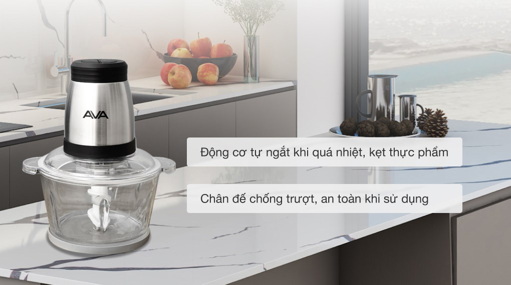 Máy xay thịt đa năng AVA HF-22B 300W 1.8 lít