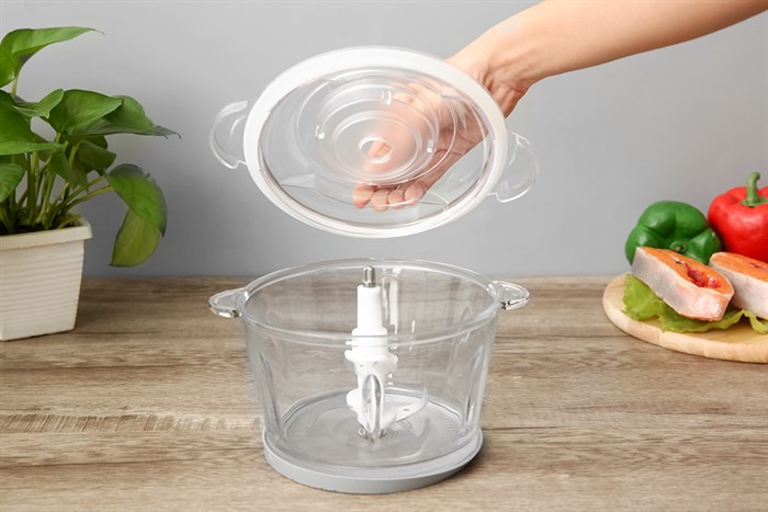 Máy xay thịt đa năng AVA HF-22B 300W 1.8 lít Màu Bạc Inox