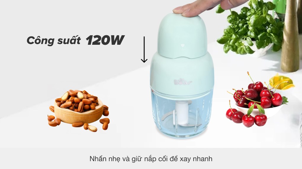 Máy xay thịt mini Bear QSJ-B01P1
