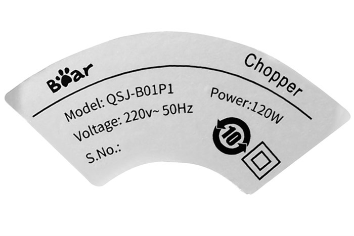 Máy xay thịt mini Bear QSJ-B01P1 Màu Xanh Dương