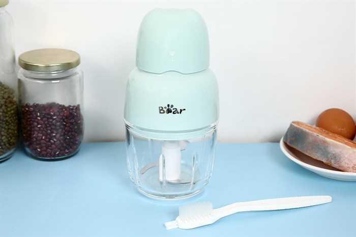 Máy xay thịt mini Bear QSJ-B01P1 Màu Xanh Dương