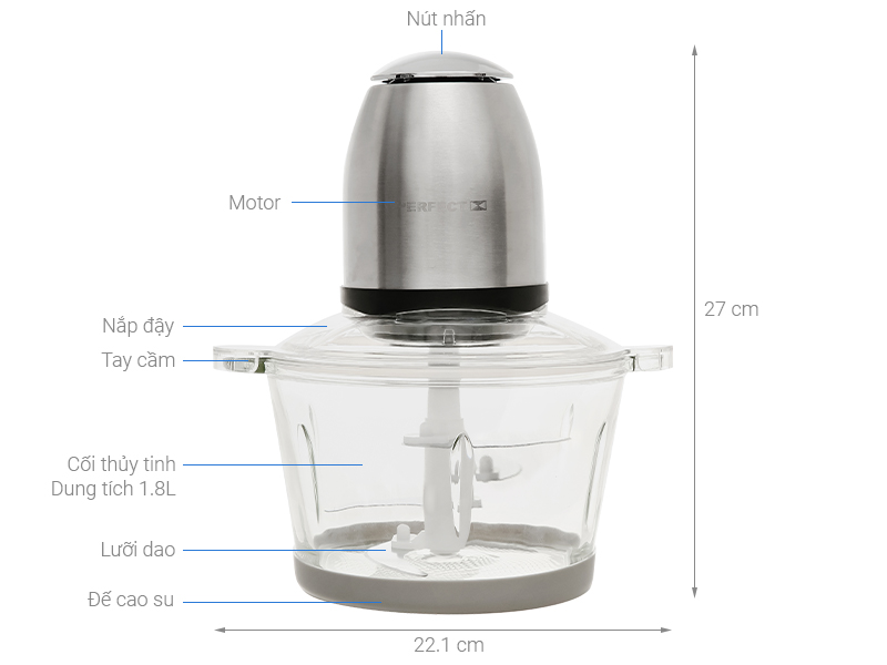 Máy xay thịt đa năng Perfect PF-X01