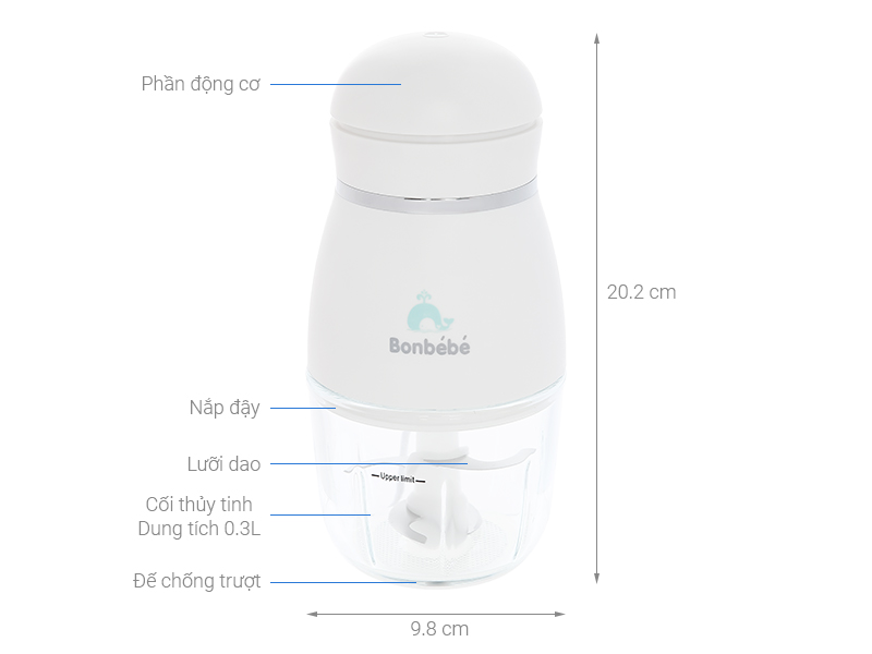 Máy xay thịt mini Bonbébé BB-03