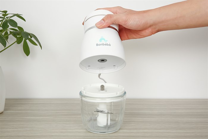 Máy xay thịt mini Bonbébé BB-03 Màu Trắng