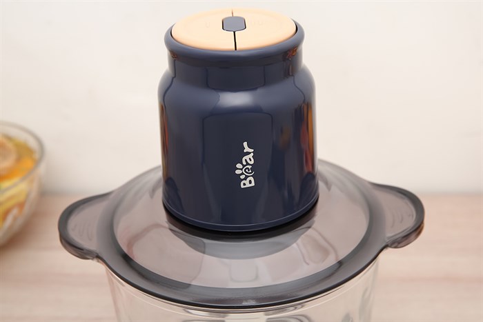 Máy xay thịt đa năng Bear QSJ-D03P3 300W 2 lít Màu Xanh đen