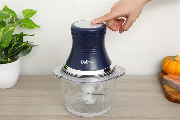 Máy xay thịt đa năng Delites LH101B 250W 1.2 lít Màu Xanh dương đậm