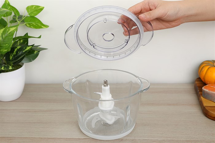 Máy xay thịt đa năng Delites LH101B 250W 1.2 lít Màu Xanh dương đậm