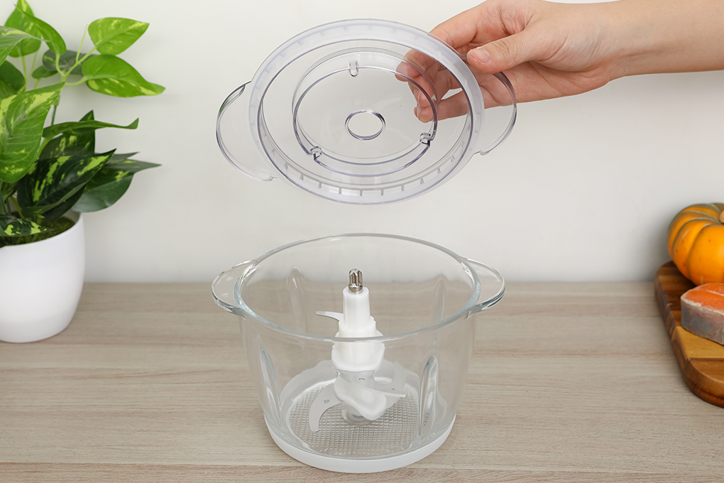 Máy xay thịt đa năng Delites LH101B 250W 1.2 lít Màu Xanh dương đậm