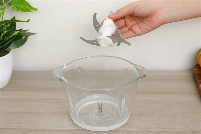 Máy xay thịt đa năng Delites LH101B 250W 1.2 lít Màu Xanh dương đậm