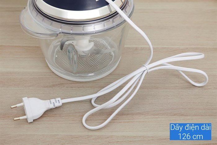 Máy xay thịt đa năng Delites LH101B 250W 1.2 lít Màu Xanh dương đậm