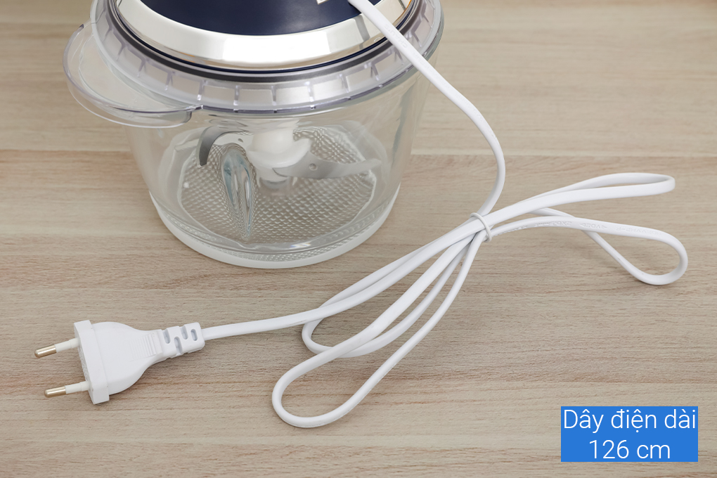 Máy xay thịt đa năng Delites LH101B 250W 1.2 lít Màu Xanh dương đậm