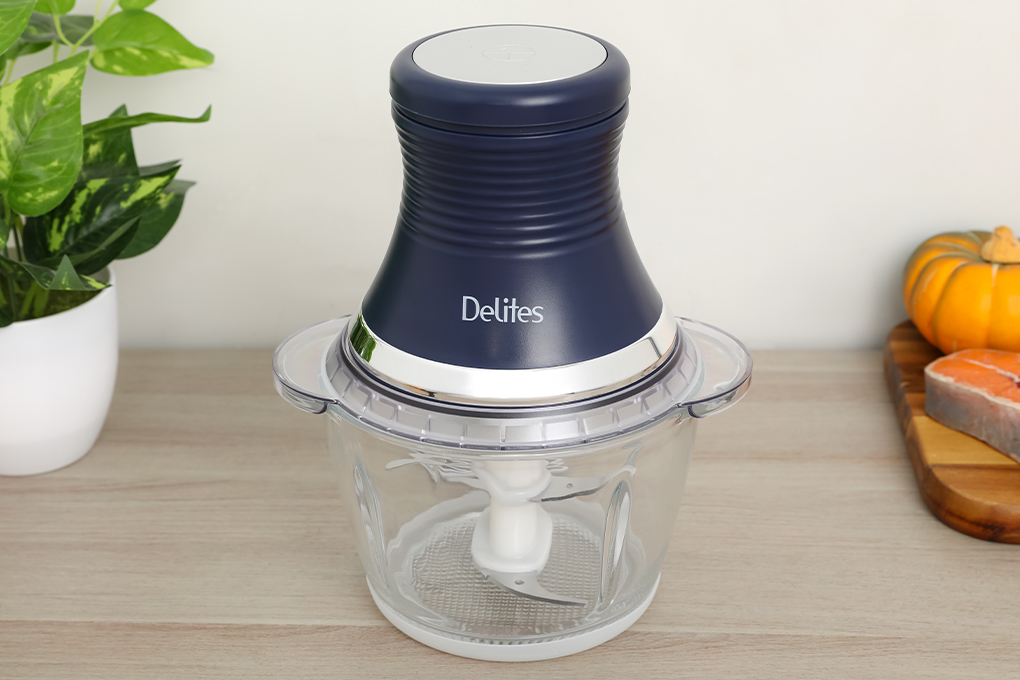 Máy xay thịt đa năng Delites LH101B 250W 1.2 lít Màu Xanh dương đậm