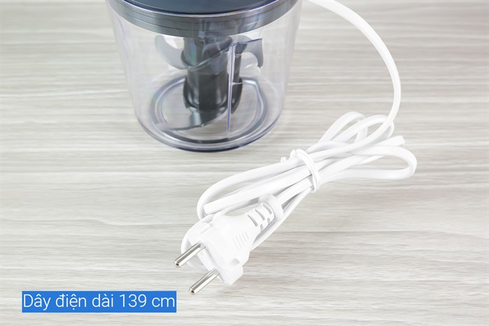 Máy xay thịt mini Beko CHP7504W 500W 0.5 lít Màu Trắng - Xám