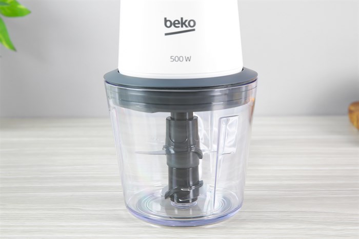 Máy xay thịt mini Beko CHP7504W 500W 0.5 lít Màu Trắng - Xám