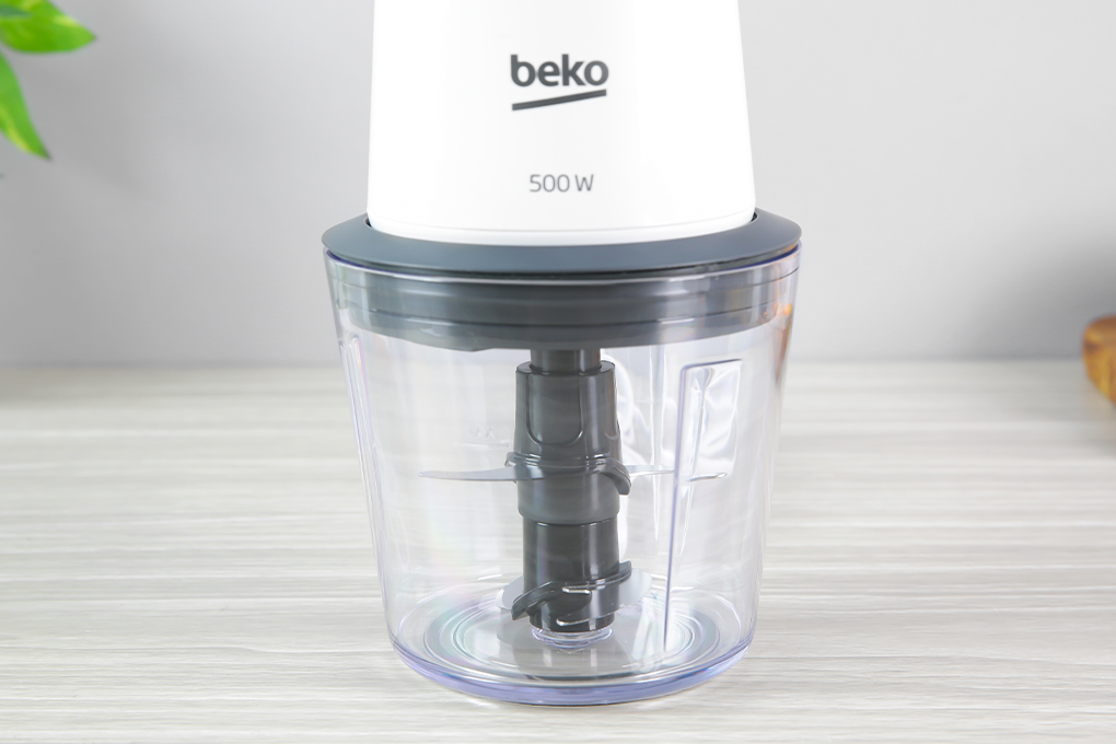 Máy xay thịt mini Beko CHP7504W 500W 0.5 lít Màu Trắng - Xám