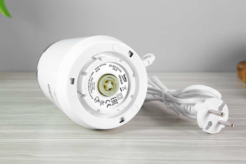Máy xay thịt mini Beko CHP7504W 500W 0.5 lít Màu Trắng - Xám