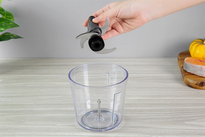 Máy xay thịt mini Beko CHP7504W 500W 0.5 lít Màu Trắng - Xám