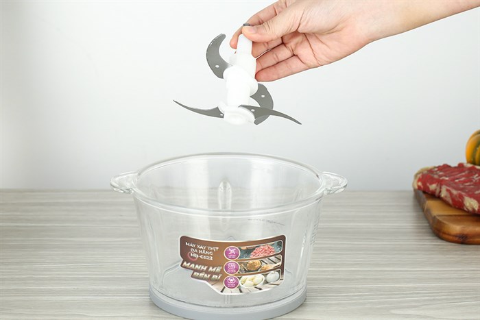 Máy xay thịt đa năng Mutosi MB-G522 350W 1.8 lít Màu Xám