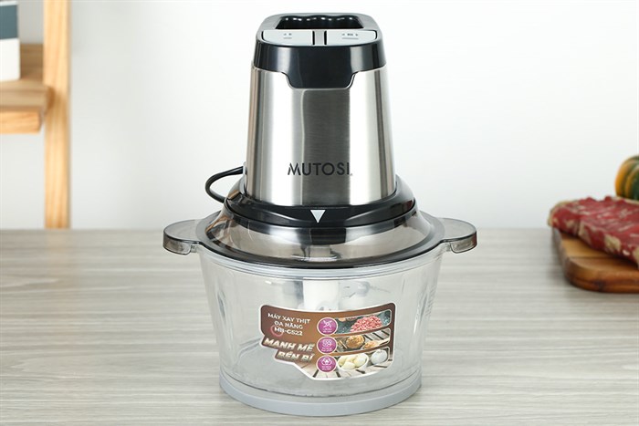 Máy xay thịt đa năng Mutosi MB-G522 350W 1.8 lít Màu Xám