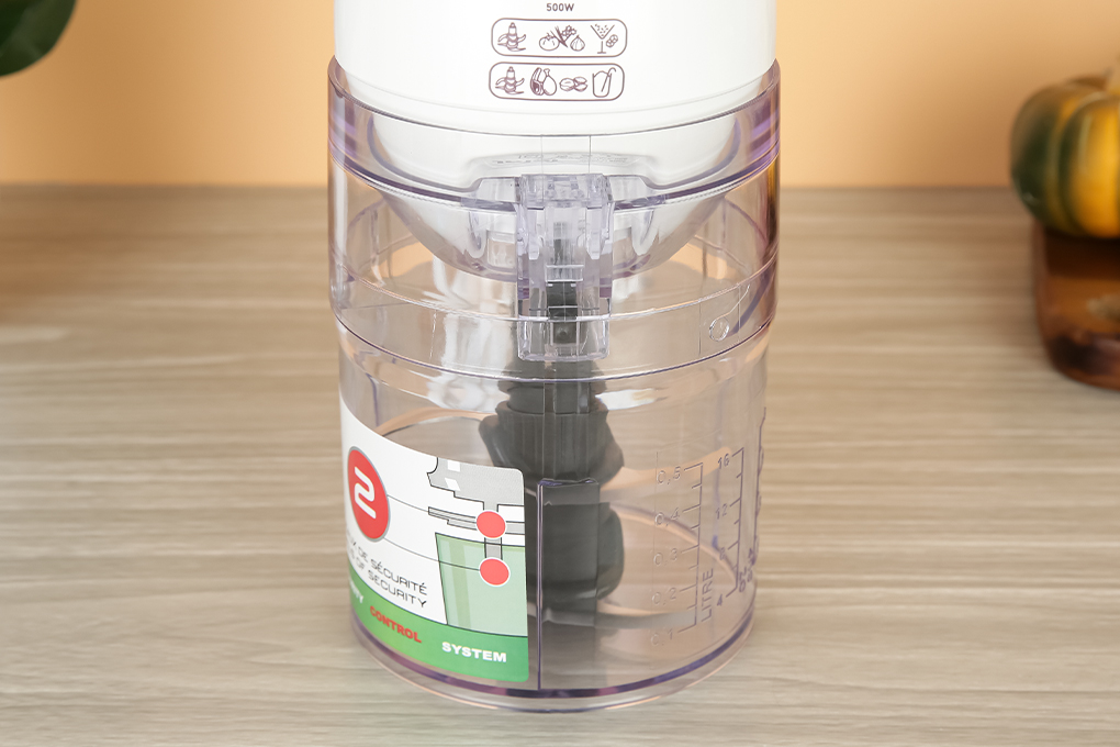 Máy xay thịt mini Tefal MB450B38 500W 0.5 lít - 3