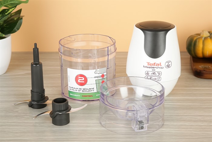 Máy xay thịt mini Tefal MB450B38 500W 0.5 lít Màu Trắng