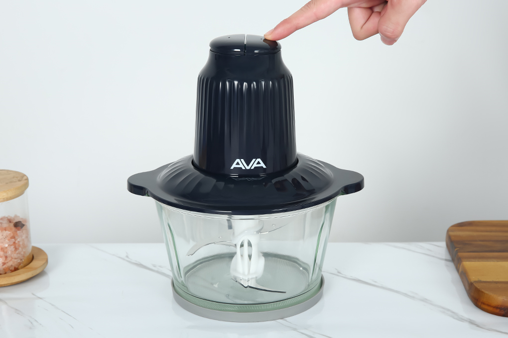 Máy xay thịt đa năng AVA AM6103 300W 1.8 lít Màu Xanh đen
