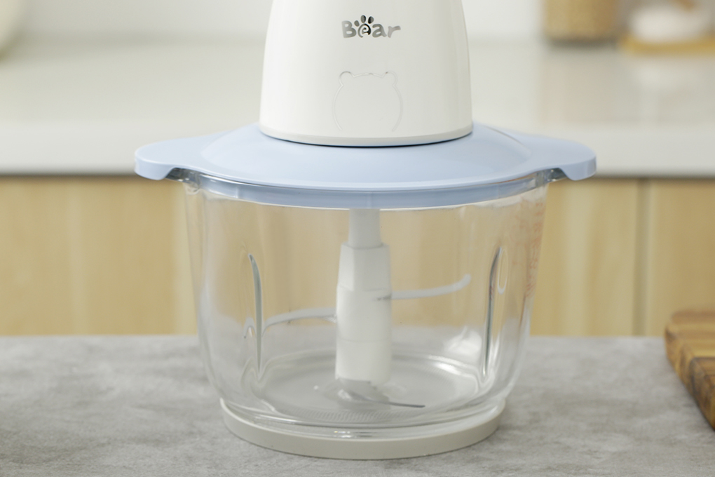 Máy xay thịt đa năng Bear QSJ-B02Q1 300W 2 lít Màu Trắng - Xanh