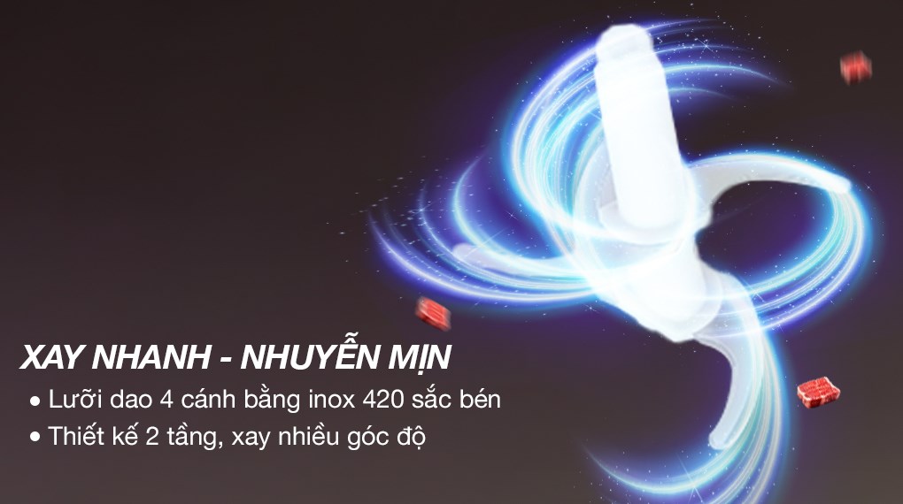 Máy xay thịt đa năng Delites MC390E-N 400W 1.2 lít