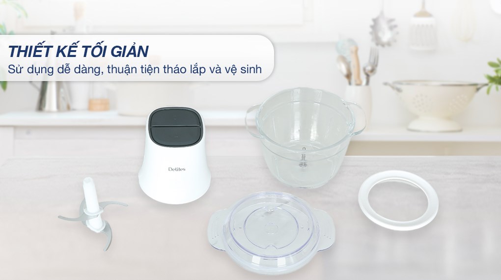 Máy xay thịt đa năng Delites MC390E-N 400W 1.2 lít