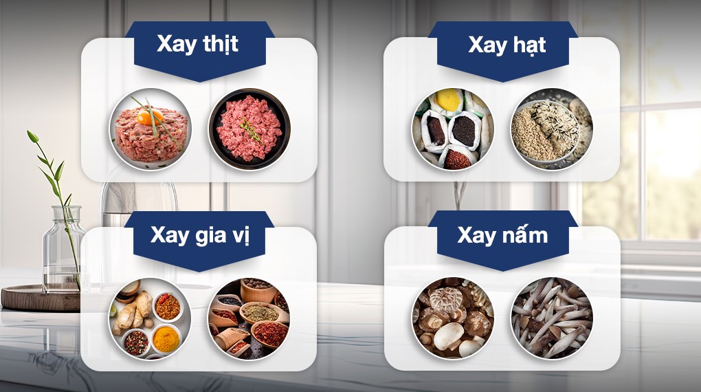 Máy xay thịt đa năng Sunhouse SHD5403 300W 1.8 lít