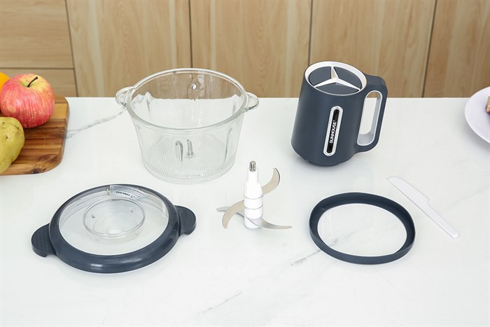 Máy xay thịt đa năng Sunhouse SHD5403 300W 1.8 lít Màu Ghi đen
