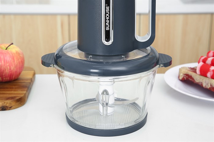 Máy xay thịt đa năng Sunhouse SHD5403 300W 1.8 lít Màu Ghi đen