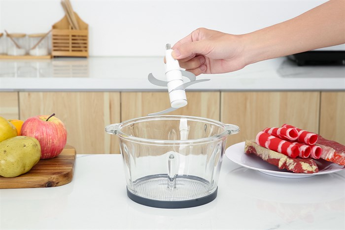 Máy xay thịt đa năng Sunhouse SHD5403 300W 1.8 lít Màu Ghi đen