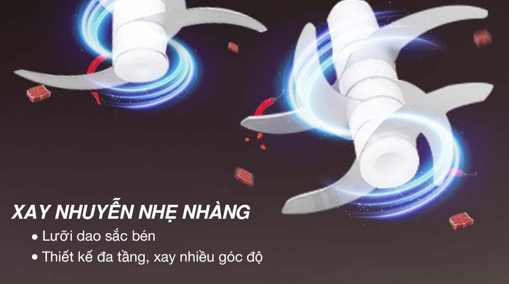 Máy xay thịt đa năng Sunhouse SHD5412 300W 2 lít/0.3 lít