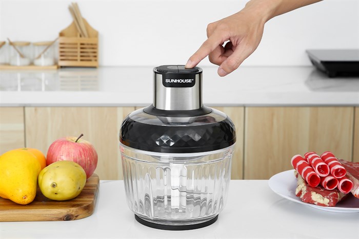 Máy xay thịt đa năng Sunhouse SHD5412 300W 2 lít/0.3 lít Màu Đen