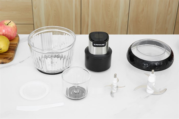 Máy xay thịt đa năng Sunhouse SHD5412 300W 2 lít/0.3 lít Màu Đen
