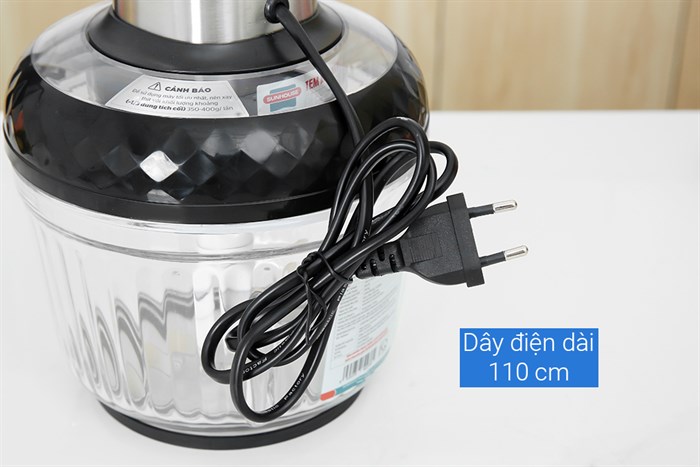 Máy xay thịt đa năng Sunhouse SHD5412 300W 2 lít/0.3 lít Màu Đen