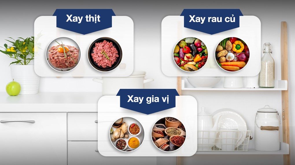 Máy xay thịt đa năng Rapido RMC-300 2 lít