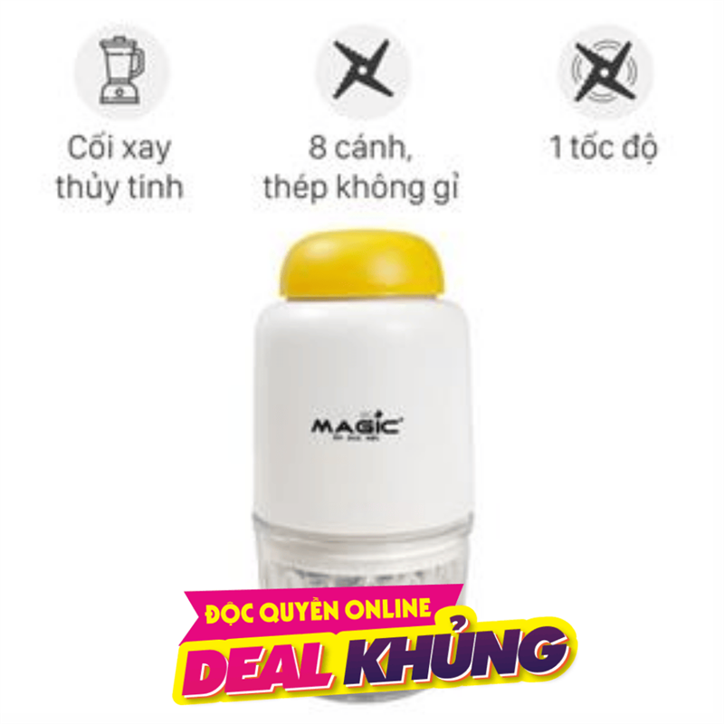 Máy xay thịt đa năng Magic Eco AC-13 200W 0.3 lít