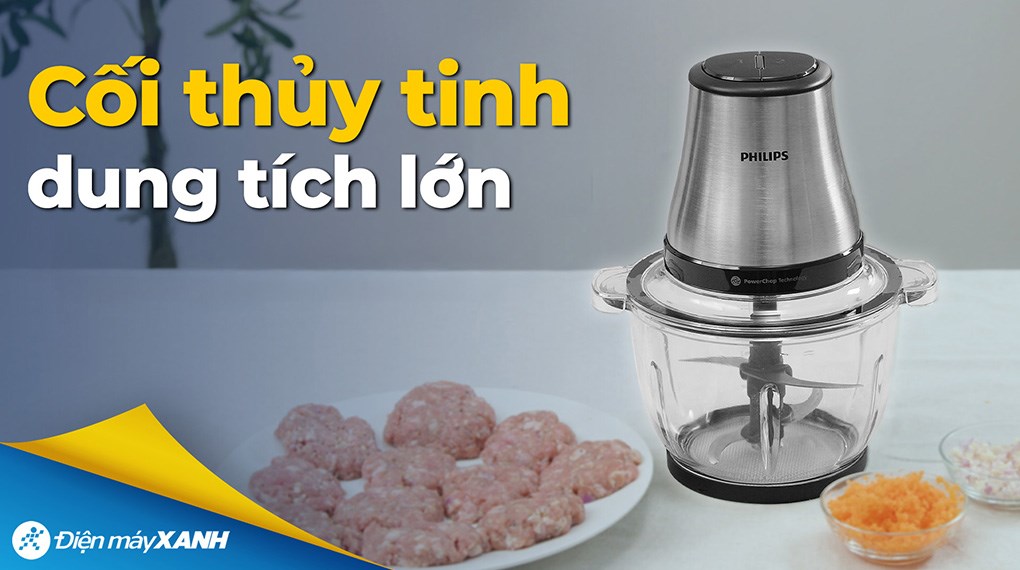Máy xay thịt đa năng Philips HR1503/00 2 lít