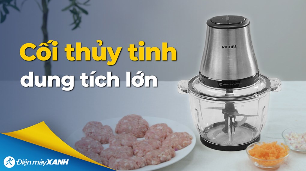 Máy xay thịt đa năng Philips HR1503/00 2 lít