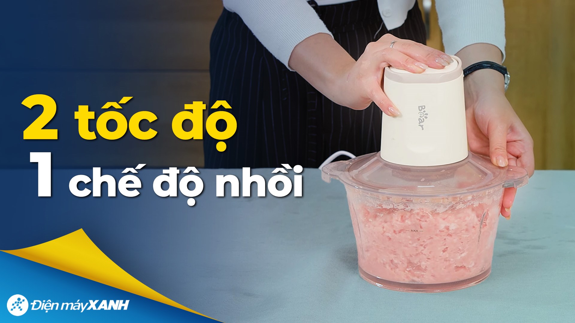 Máy xay thịt Bear CH-5H03P36 300W 1.8 lít