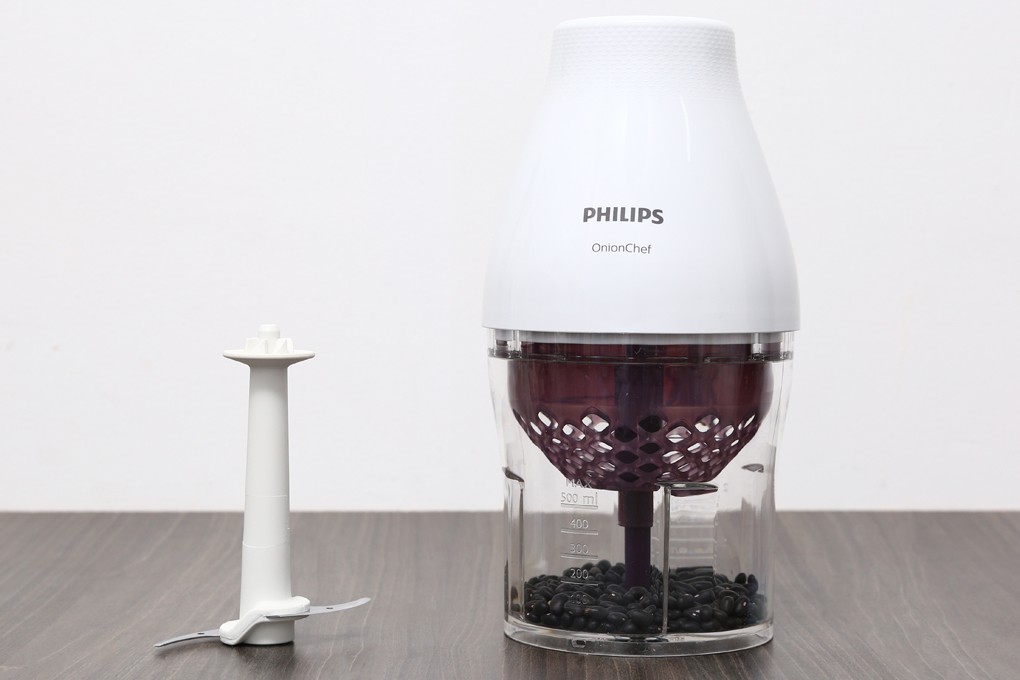 Máy xay thịt mini Philips HR2505 Màu Trắng