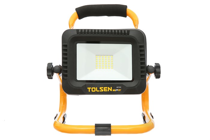 Đèn pin LED Tolsen 87312 20W (không kèm pin sạc) Màu Đen - Vàng